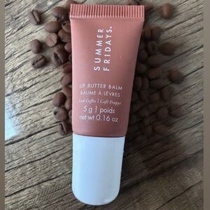 🆕 Summer Fridays Mini Lip Butter Balm in Iced Coffee (5g) 🤎